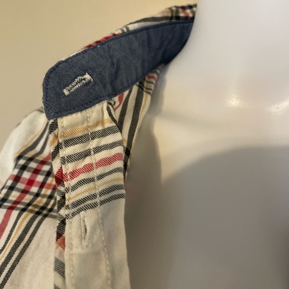 Izod women’s size medium button-down shirt plaid - Picture 3 of 11